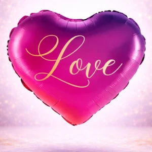 Folinis balionas "Love Heart"