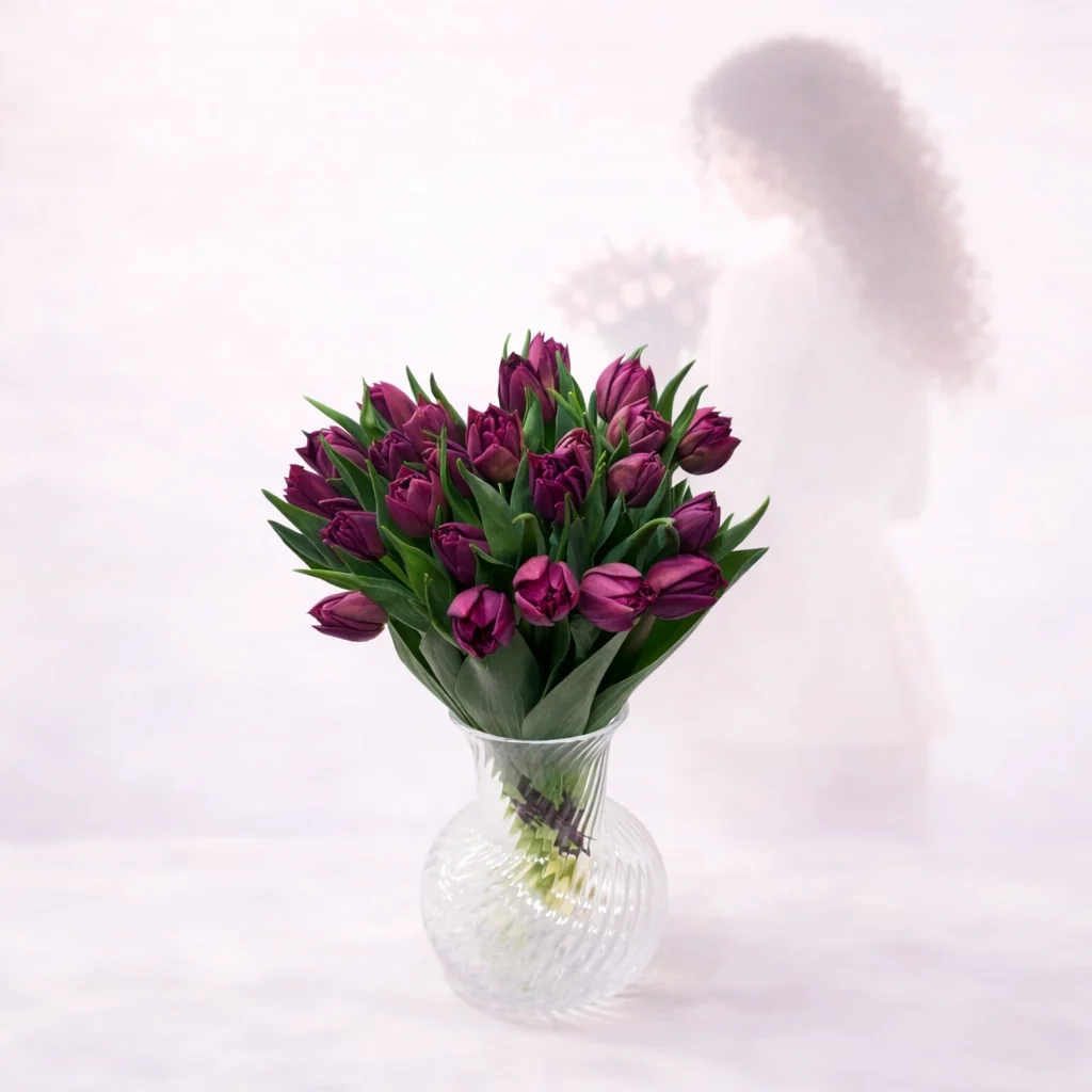 Pilnavidurė tulpė "Dark Purple"