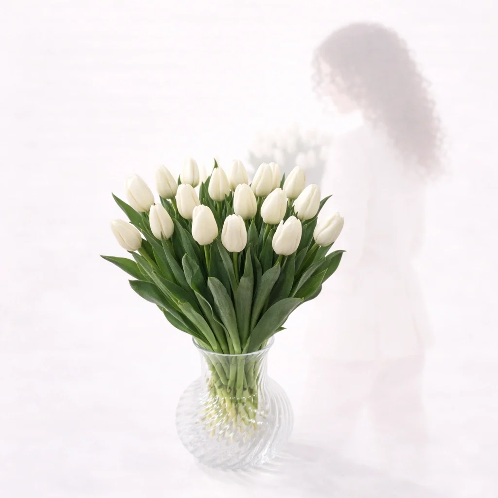 Tulpė "White"